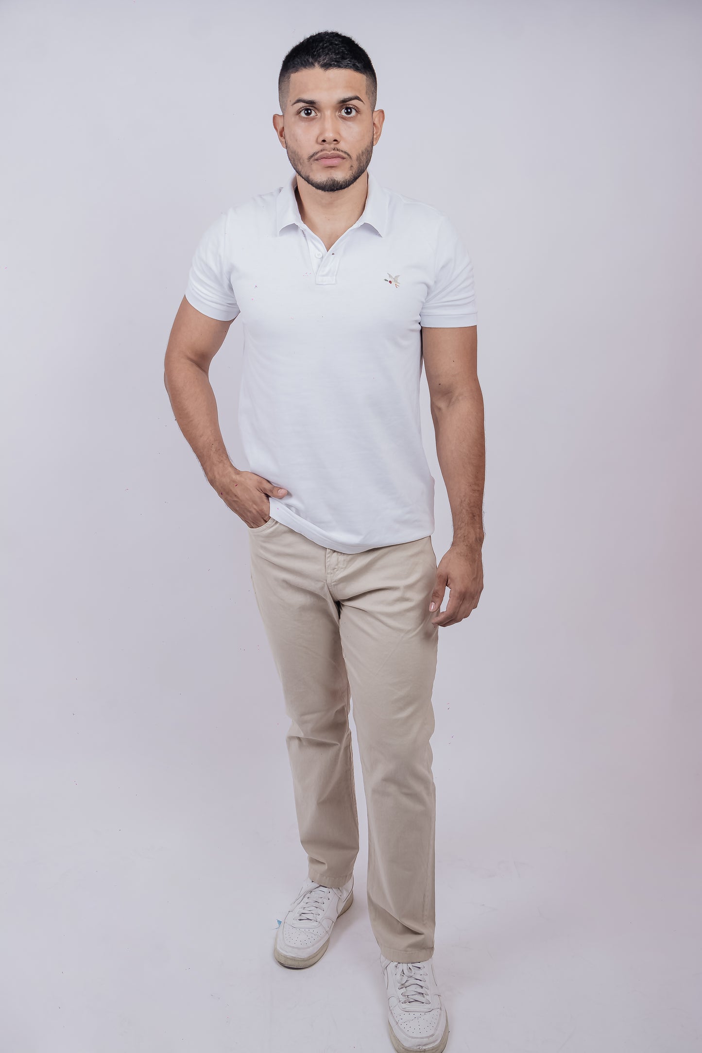 Pantalon Casual Beige