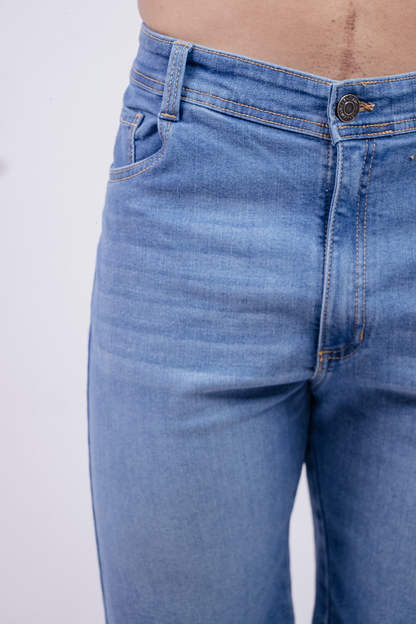 Bermuda Stretch Azul Medio