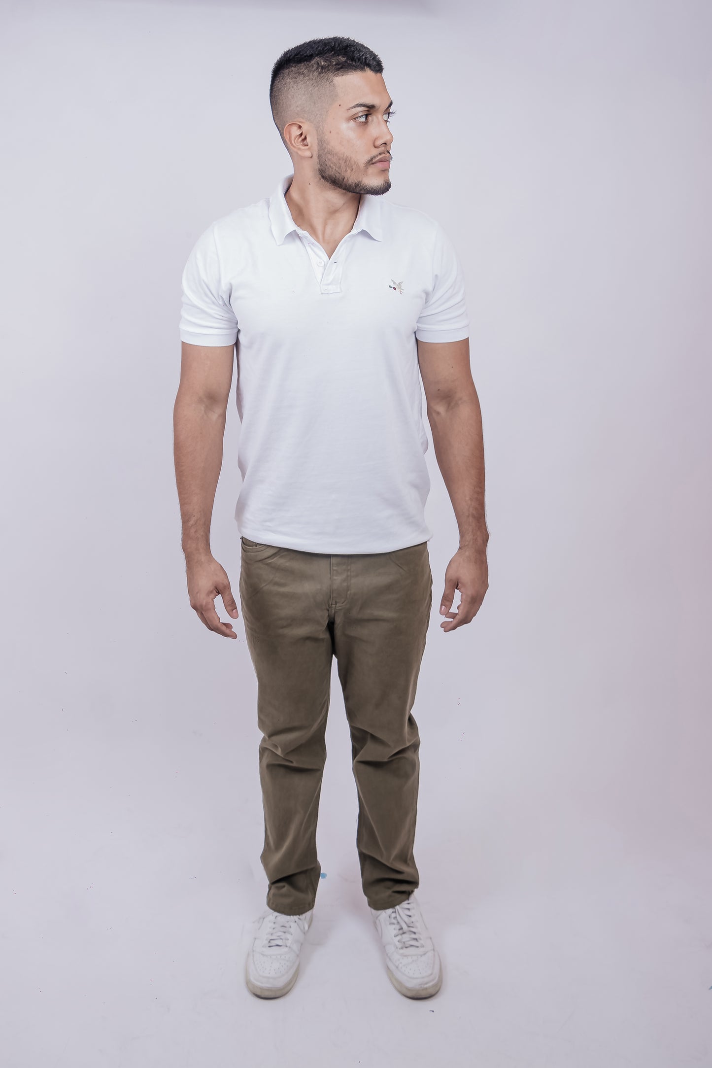 Pantalon Casual Verde Oliva
