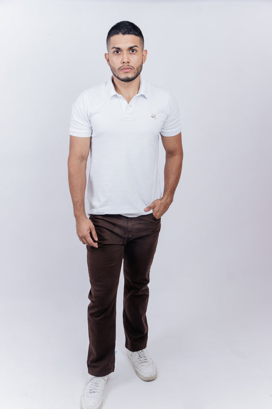 Pantalon Casual Marron