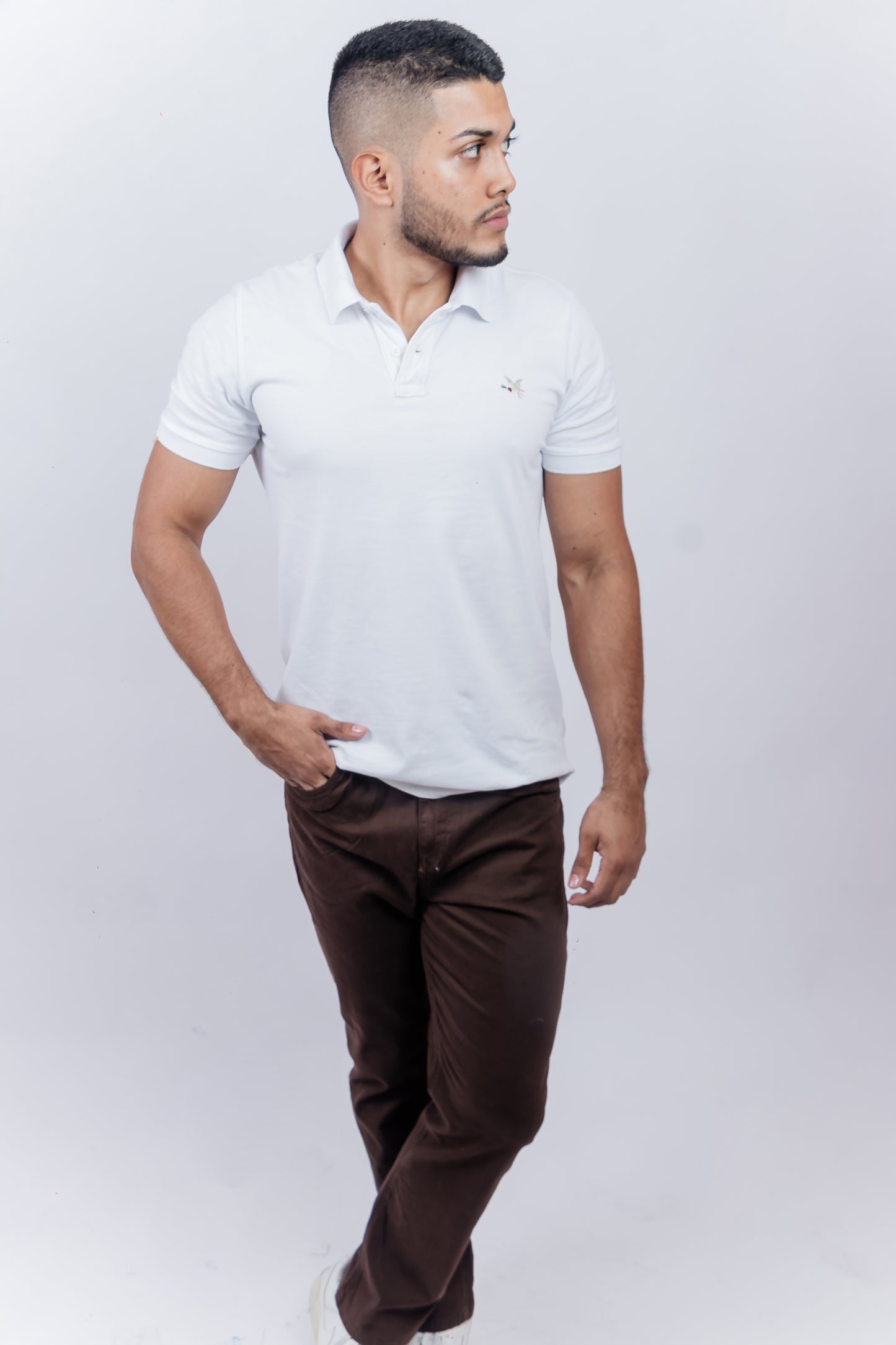 Pantalon Casual Marron
