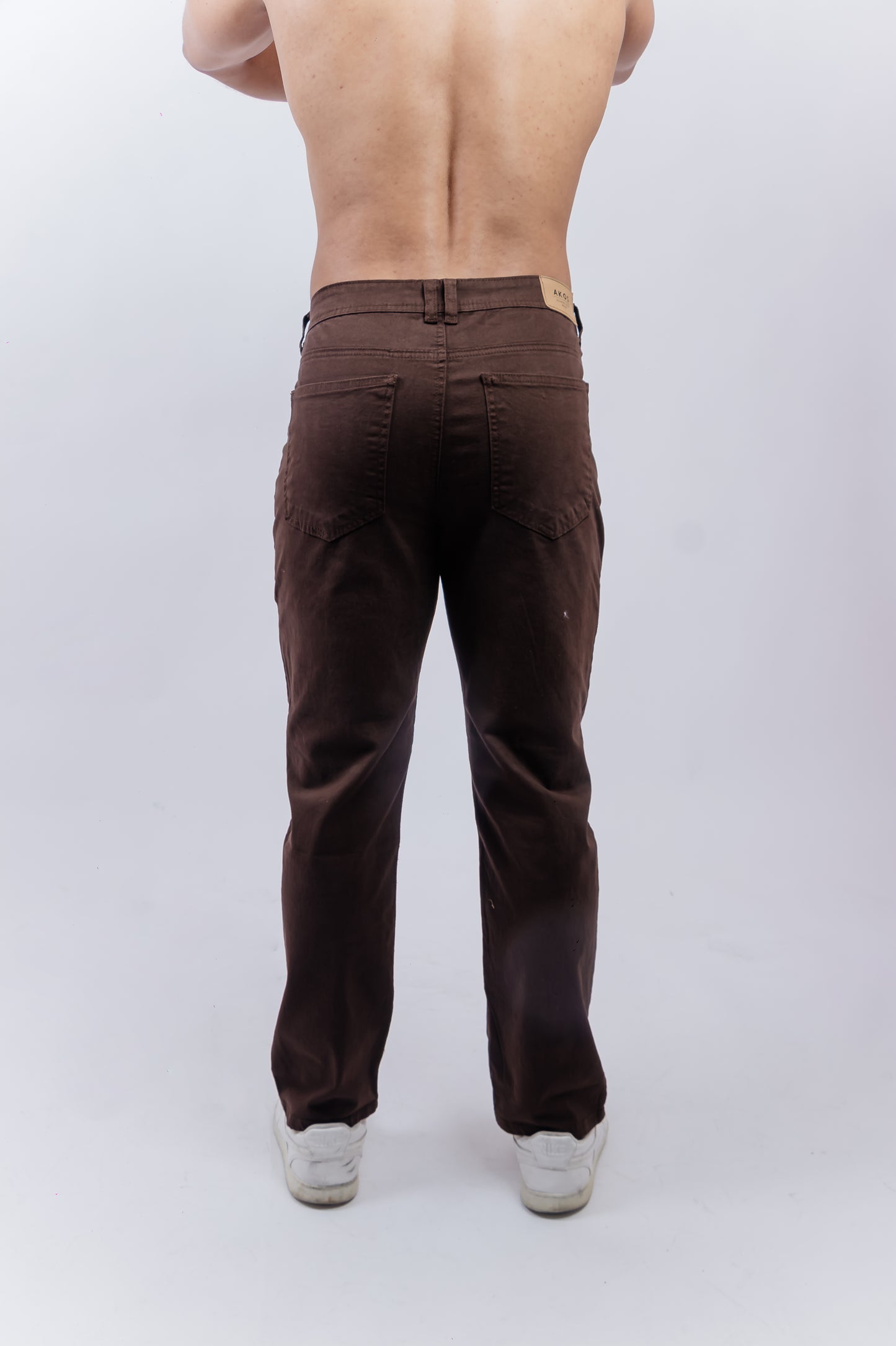 Pantalon Casual Marron