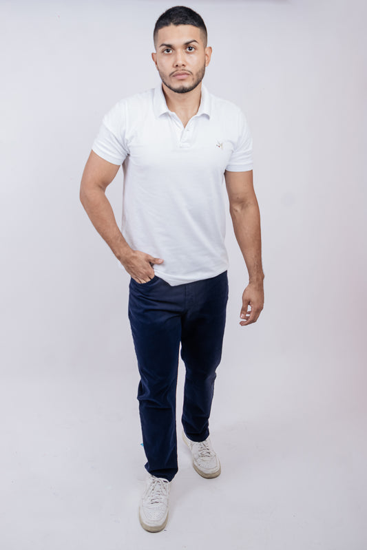 Pantalon Casual Azul Oscuro