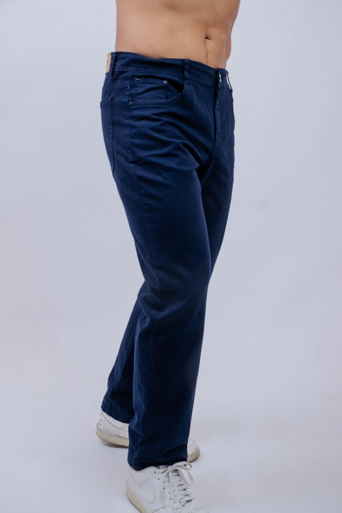 Pantalon Casual Azul Oscuro